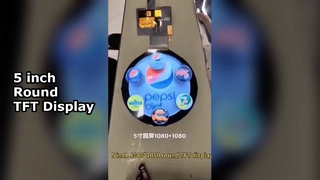 Mô-đun LCD TFT tròn 5 inch 1080x1080