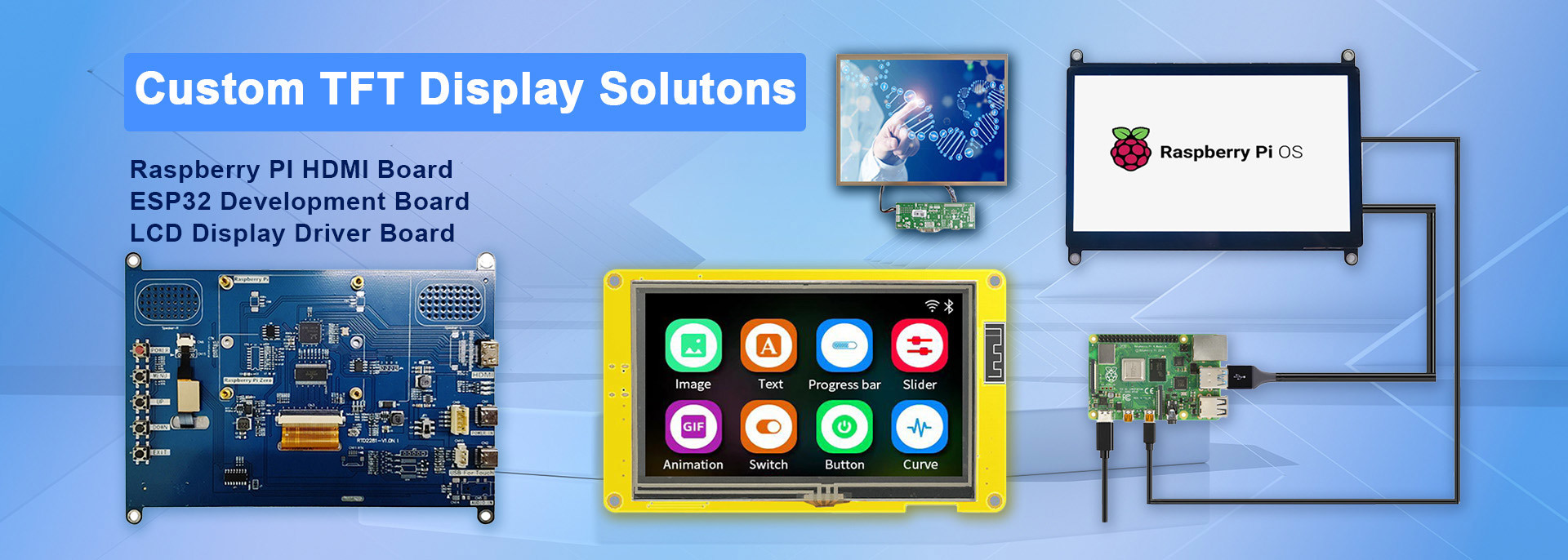 chất lượng Màn hình LCD TFT nhà máy sản xuất