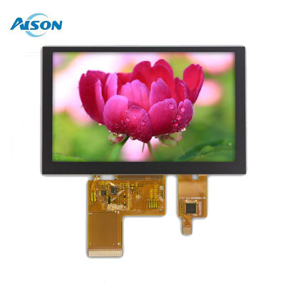 5 inch IPS TFT hiển thị mô-đun 800x480 Công nghiệp Capacitive màn hình cảm ứng 500 Cd / M2
