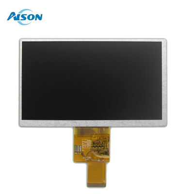 7 inch TFT Panel 450 cd / m2 40 Pin Panel 800x480 Với 24 BIT RGB Interface 40Pin