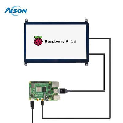 Màn hình cảm ứng dung lượng 7 inch HDMI Khách hàng TFT cho Raspberry Pi