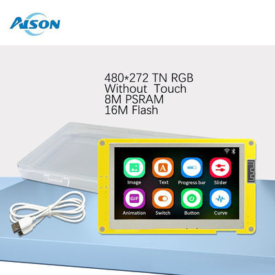 ESP32 Mô-đun hiển thị Bluetooth 4.3 Inch Smart Touch Displaylay Screen 480x272