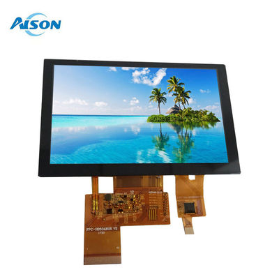 Mô-đun màn hình LCD 5' 800x480 TFT 5 inch IPS LVDS TFT Display 500 Cd / M2
