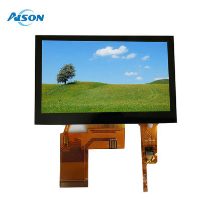 Mô -đun LCD IPS 4,3 inch 480x272 Màn hình cảm ứng TFT điện dung 450 cd/m2 RGB giao diện 24 bit