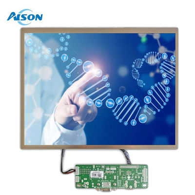 12.1 Inch Industrial TFT Display 1024x768 Custom TFT Display 650 Cd/M2 Với Giao diện LVDS