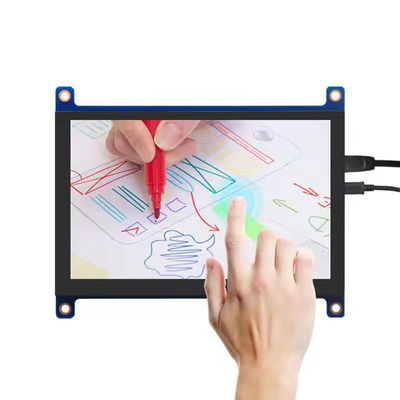 Màn hình Raspberry Pi 5 inch HDMI 800x480 Capacitive Touch Screen Module 400 Cd / M2