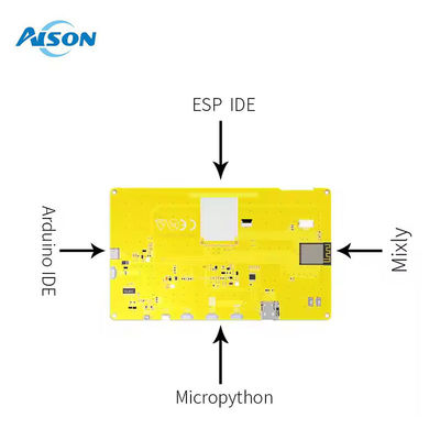6 Pin ESP32 Mô-đun hiển thị 5V Capacitive Touchscreen 500mA 8M PSRAM LVGL