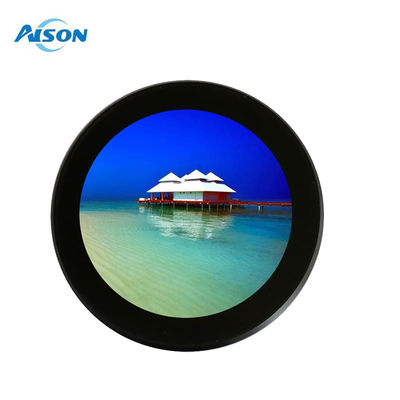 3.4 inch 800 * 800 màn hình cảm ứng hình tròn với lồng kim loại cho máy quảng cáo