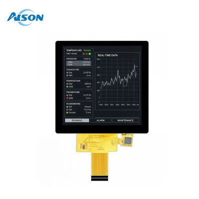 Màn hình LCD TFT MIPI vuông 3,95 inch 720X720 với màn hình cảm ứng điện dung Đèn nền LED GT911 cho Nhà thông minh Hộp 86