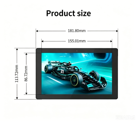 Bo mạch phát triển màn hình cảm ứng điện dung ESP32 P4 C6 7 inch, màn hình LCD IPS 1024x600 với camera 2MP, cổng Ethernet 100Mbps