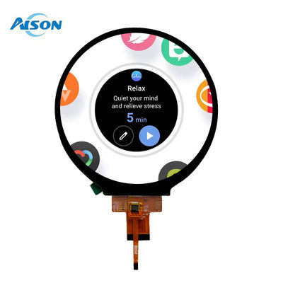 4 inch 720x720 màn hình với 4 làn giao diện MIPI 300 Cd / M2 màn hình TFT tròn