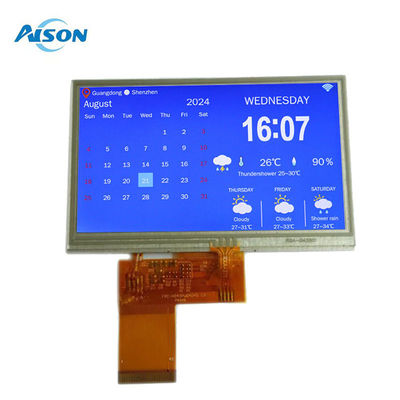 4Màn hình cảm ứng kháng TFT.3 inch 350 cd / m2 Màn hình TFT màu 480X272 Với giao diện RGB
