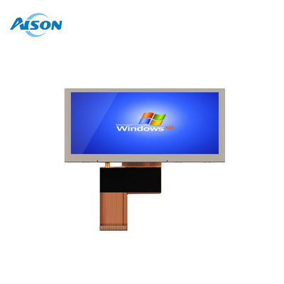 3.9 inch 480x128 Landscape Bar Type LCD Display 500 Cd/M2 Stretched Bar LCD Monitor Tùy chỉnh