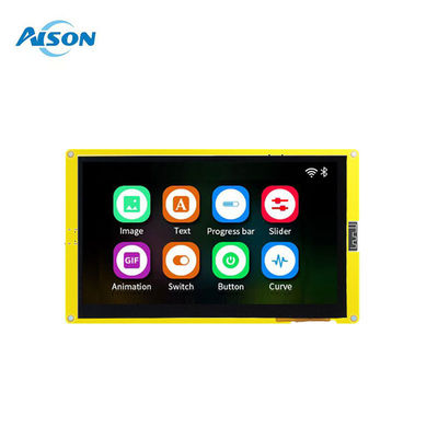 7 inch ESP32 Mô-đun hiển thị 5V Capacitive Touchscreen 500mA 8M PSRAM LVGL