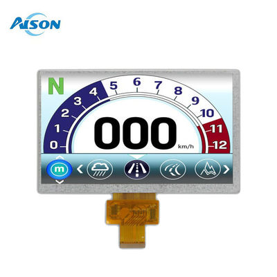 -40 đến 95 độ 7 inch Custom LCD Display Module 40pin LVDS Interface 500cd/m2