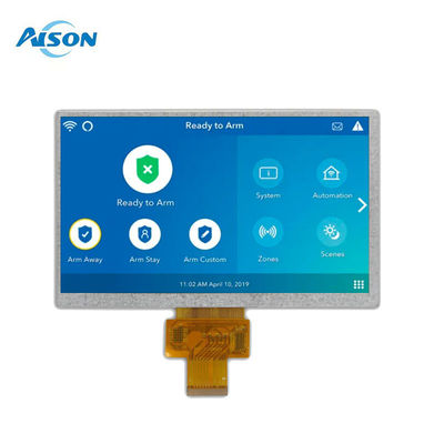 Màn hình TFT công nghiệp 800x480 7 Inch Wide Temperature 500 Cd/M2 IPS LCD Panel