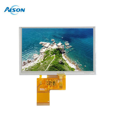 5 inch 800x480 RGB 40 Pin Interface TFT màn hình LCD với bảng điều khiển cảm ứng kháng