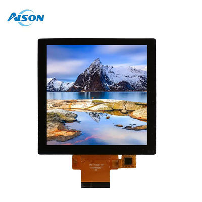 Màn hình TFT vuông 4 inch 480x480 với giao diện RGB với màn hình cảm ứng 300 cd / m2